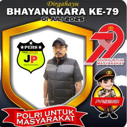 Sambut HUT Bhayangkara ke-79,Pimpinan Redaksi Jurnal Peristiwa.ID Sampaikan Ucapan Selamat dan Apresiasi kepada Polri