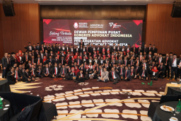 Pengangkatan Puluhan Advokat Baru Di Surabaya Langsung Di Hadiri DPP Kongres Advokat Indonesia