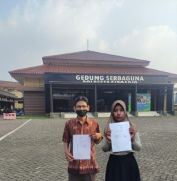 Kuasa Hukum Dwi Ayu Novitasari Resmi Laporkan AMD Di Polresta Sidoarjo