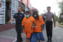 *Polres Probolinggo Kota Berhasil Amankan 2 Tersangka Pencurian Uang di Pasar Gotong Royong*