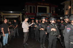 *Harkamtibmas Polres Jember Gelar KRYD Cegah Aksi Kejahatan Jalanan*