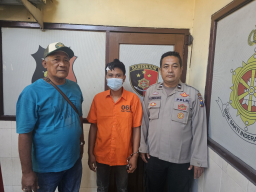 Apes! Maling Motor di Sidotopo Diamankan Polsek Semampir Gegara Gembok Cakram.
