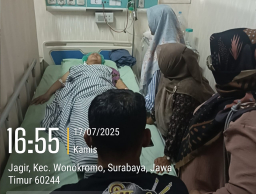 Kunjungan Penuh Kepedulian: Istri Direktur Utama dan Gabungan Media Online Jenguk Istri Pimpinan Redaksi Ungkapfakta.co.