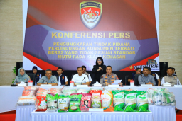 *Satgas Pangan Polri Ungkap Praktik Curang Penjualan Beras, Potensi Rugikan Masyarakat Rp99,35 Triliun*