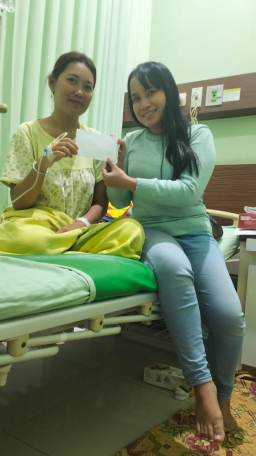 Komunitas IMSJ Peduli: Bendahara DPP Fia Kunjungi Rekan Seniman yang Dirawat di RSI Benowo Surabaya