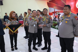 Sukses Selesaikan Sejumlah Perkara Tindak Pidana Polresta Sidoarjo Raih Penghargaan dari Kapolda Jatim