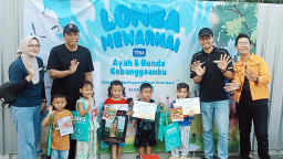 Aliansi Wartawan Surabaya Gelar Lomba Mewarnai Bertema 'Ayah Bunda Kebanggaanku