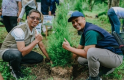 Wujud Nyata Peduli Lingkungan, Ratusan Pohon Ditanam di Sumber Brantas