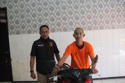 Pelaku Curanmor di Warkop Surabaya Tertangkap Kerjasama Warga dan Polsek Genteng