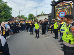 Polres Magetan Siagakan Ratusan Personel Gabungan Perkuat Pengamanan Suran Agung 2025