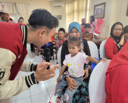 Gebyar Kemerdekaan RI ke-80: Suara Hati Anak Bangsa Menggema di Yayasan Kanker Surabaya