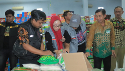 Lindungi Konsumen, Polres Ponorogo Bersama Instansi Terkait Lakukan Pengecekan Kualitas Beras