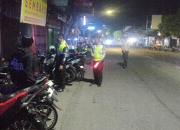 Polres Nganjuk Gelar SREG Jelang Libur HUT RI ke-80