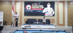 Semarak Kemerdekaan, Kapolres Kediri Cup Billiard Tournament 2025 Resmi Digelar