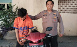 Polsek Kenjeran Gagalkan Aksi Curanmor dan Aman Satu Pelaku.