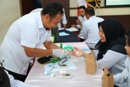Lapas Banyuwangi Gelar Donor Darah dan Cek Kesehatan Gratis