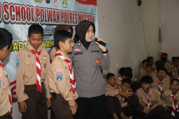 Polres Magetan Warnai Hari Jadi Polwan ke-77 Blusukan ke Sekolah Edukasi Anti Bullying