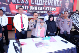 Polres Bondowoso berhasil Ungkap Tiga Kasus Kriminal Libatkan Remaja Dibawah Umur