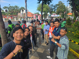 Aksi Demo terjadi beberapa tempat di Kota Surabaya