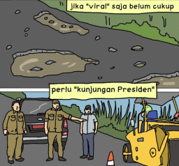 Puluhan Tahun Terbengkalai, Warga Margorukun Desak Pemkot Surabaya Segera Perbaiki Jalan Rusak