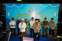 Hadiri Peringatan Maulid Nabi, Kapolri Ajak Masyarakat Jaga Persatuan dan Kesatuan Untuk Memajukan Indonesia