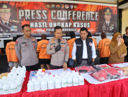 Operasi Tumpas Narkoba Semeru 2025, Polres Bondowoso Amankan 11 Tersangka
