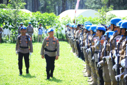 FPU 7 MINUSCA Siap Berangkat Ke Africa Tengah, Kadivhubinter Polri : Misi Perdamaian, Polri Terlatih