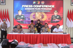 Polres Probolinggo Amankan yah dan Anak Tersangka Pembunuhan Maut di Sukapura