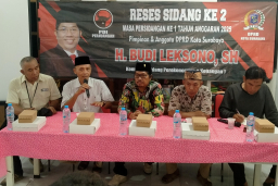 H. Budi Leksono SH. Anggota Dewan DPRD Kota Gelar Reses di Kel. Jepara, Serap Aspirasi Warga
