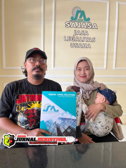 Pimpinan Redaksi Beserta Istri Berikan Apresiasi Tinggi Atas Pelayanan Yang Rama Dan Fast Respon SAJASA Legal Solution