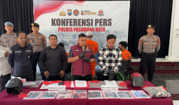 Program 10.000 CCTV Polres Pasuruan Kota Ungkap Sindikat Curanmor di 13 Lokasi