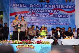 Kapolri Apresiasi Sinergi Ojol Kamtibmas di Jawa Barat: Perkuat Kolaborasi Wujudkan Indonesia Aman dan Maju