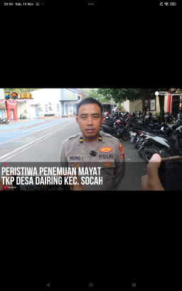 Satreskrim polres Bangkalan Kembali Mengungkap Kasus Tentang Penemuan Mayat Perempuan.