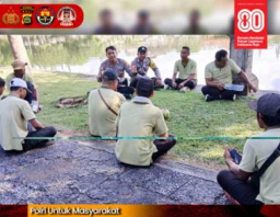 Polsek Karangasem Tingkatkan Pengamanan di Taman Sukasada Ujung, Harapanya Patroli Malam Diperbanyak