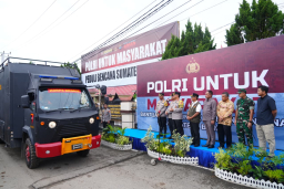 Polri Intensifkan Aksi Nyata Pemulihan Pascabencana di Padang Pariaman