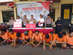 Angka Kecelakaan di Bangkalan Turun, Polisi Fokus Tekan Luka Berat dan Kerugian Materiil