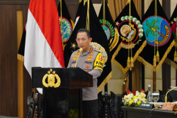 Dapat Apresiasi dari Sejumlah Lembaga Survei, Kapolri Minta Jajaran Tak Berpuas Diri