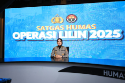 *Polri Sampaikan Update Arus Lalu Lintas Hari Kedua Operasi Lilin 2025*