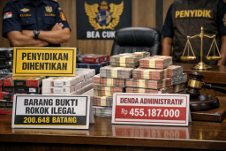 Bayar Denda, Bebas Pidana? Kasus Rokok Ilegal Gresik Picu Pertanyaan Efek Jera