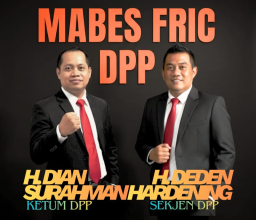 Ketum Dan Sekjen DPP FRIC Mendukung Sikap Tegas Kapolri Jenderal Polisi Drs. Listyo Sigit Prabowo, M.Si..