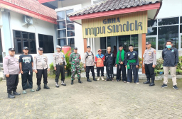 Sinergi TNI-Polri Kawal Latihan Gabungan Pagar Nusa di Trenggalek