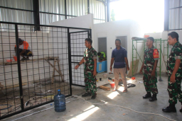 Dandim 0806/Trenggalek Pastikan Progres Koperasi Desa Merah Putih di Ngepeh