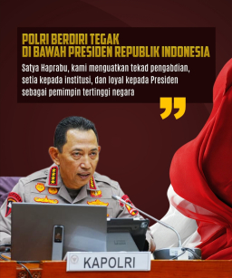 Ketua MADAS DPC Gresik Dukung Polri Tetap di Bawah Presiden Prabowo Subianto