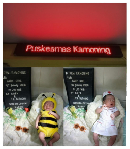 Apresiasi Puskesmas Kamoning Sampang Sigap & Cepat Bidan Lely & Bidan Devi Dalam Tindakan Persalinan.