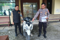 Curi Motor dari Teras Rumah, Seorang Residivis Berhasil Diamankan Polsek Kenjeran