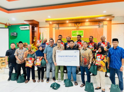 BRI Sidoarjo Salurkan 2000 Paket Sembako Wujud Tanggung Jawab Sosial Kepada Masyarakat Kurang Mampu