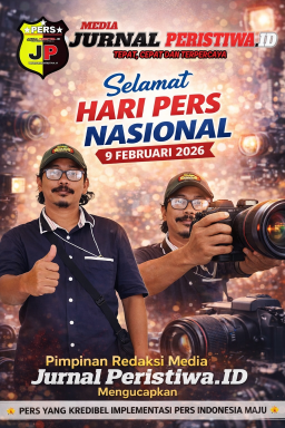 Pimpinan Redaksi Jurnal Peristiwa.ID, M. Nova, Ucapkan Selamat Hari Pers Nasional 9 Ferburuari 2026