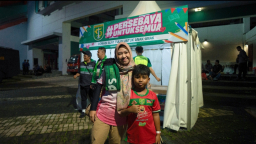 Puluhan Ribu Paket Alat Tulis Terkumpul dari Gerakan Donasi Persebaya Untuk Semua