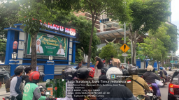 MAKI Jatim Berbagi di Hari Kedua Ramadhan, 1.000 Paket Takjil Dibagikan di Jalan Ahmad Yani