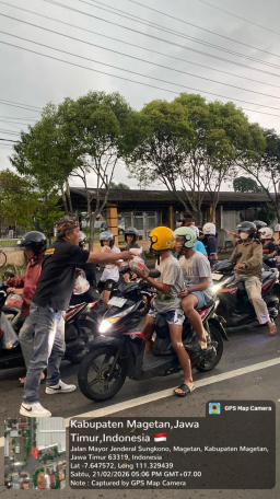 MAKI Jatim Konsisten Berbagi, 1.000 Paket Takjil Hari Ke-3 Ramadhan Dibagikan di Pasar Sayur Magetan